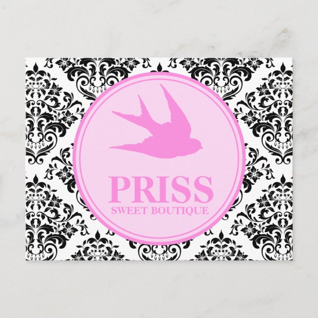 311 Miss Priss Sväljer Vykort (Framsida)