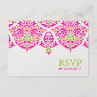 311 Mon Cherie Damask Vibrant Garden