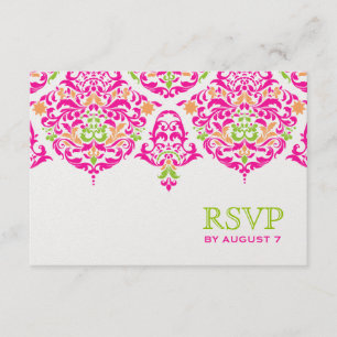 311 Mon Cherie Damask Vibrant Garden OSA Kort