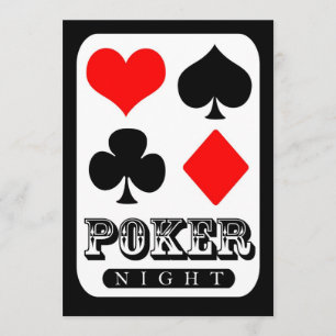311 Poker Natt Inbjudningar