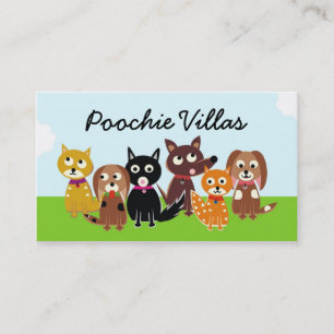 311 Poochie villor Visitkort