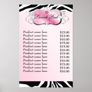 311 Poster Rosa Kisses Sassy Sweets