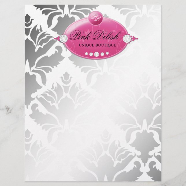 311 Rosa Delish Deep Rosa Letterhead (Framsida)