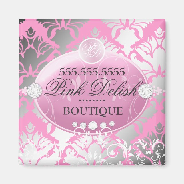 311-Rosas delish Damask Shimmer | ROSA Magnet (Framsidan)