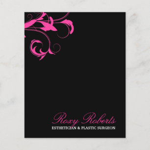 311 Roxy Solid Rosa Flygblad