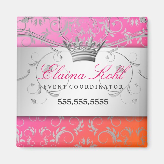 311-Silver Divine | Dreamsicle Business Magnet (Framsidan)