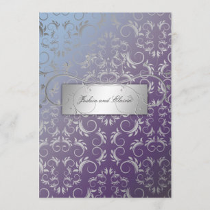 311 Silver Divine Hydrangea Inbjudningar