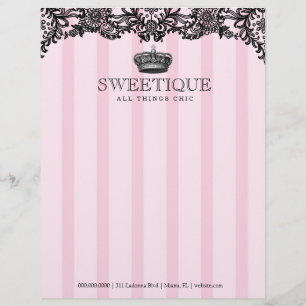 311 Sweetique rosarandar & snöre Brevhuvud