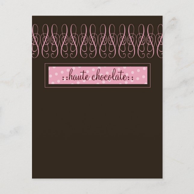 311-Swirly Sweet Chocolate Flyer (Framsidan)