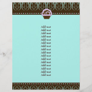 311 Turkos & Lila Swirly Sweet Reklamblad