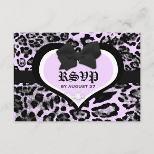 311 Vild vid Heart Luscious Lilac OSA Kort