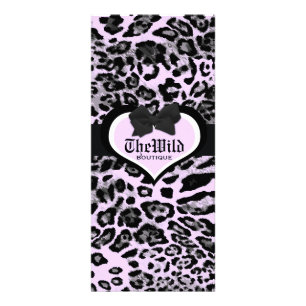 311 Vild vid Heart Luscious Lilac Reklamkort
