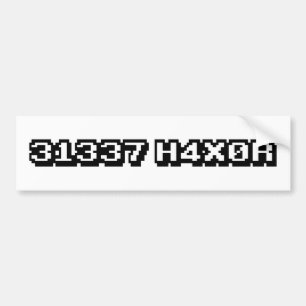 31337 H4X0R BILDEKAL