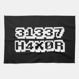 31337 H4X0R KÖKSHANDDUK