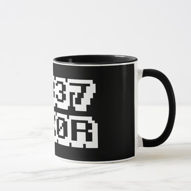 31337 H4X0R MUGG (Höger)