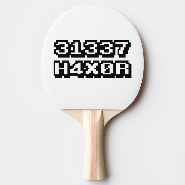31337 H4X0R PINGISRACKET (Framsidan)