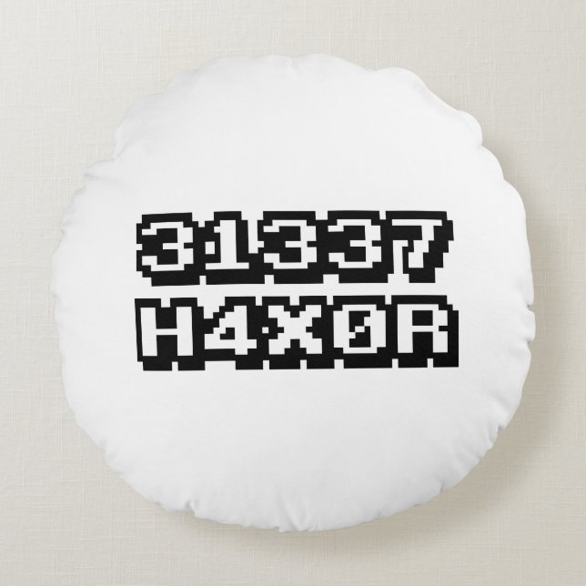 31337 H4X0R RUND KUDDE (Framsidan)