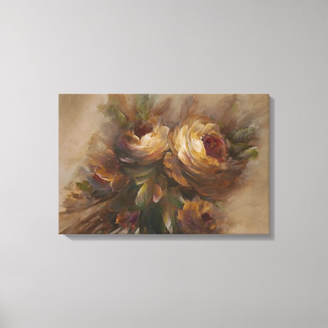 315 Rosor Op3 16" x 24" Canvastryck (Framsida)
