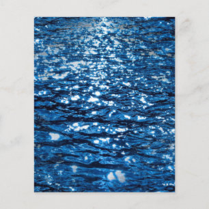 316143 BLUE OCEAN RIPPLES NATURE BEAUTY BAKGRUND FLYGBLAD