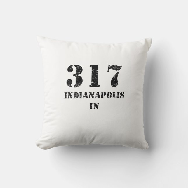 317 Indianapolis IN Kudde (Framsida)