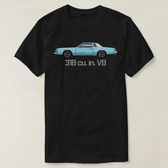 318 ljusblå t shirt (Design framsida)