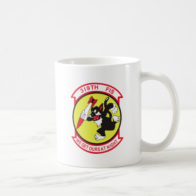319. Kämpemilitärt jaktplanskvadron Kaffemugg (Höger)