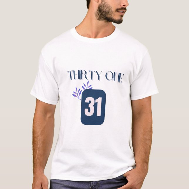 31 anpassad särk  t shirt (Framsida)