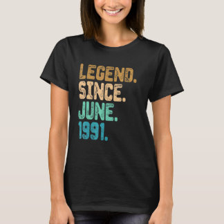 31 år gammal förklaring sedan juni 1991 31a födels t shirt