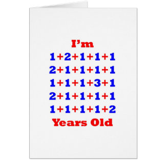 31 gammala år! hälsningskort
