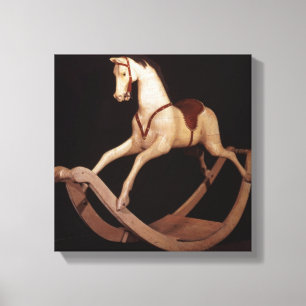 31:Rocking horse, English, 1840 Canvastryck