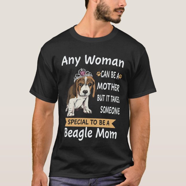 31 Speciell för att vara en Beagle-mamma Beagle T Shirt (Framsida)