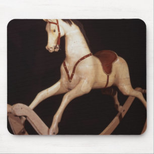31: Vagga hästen, engelska, 1840 Musmatta