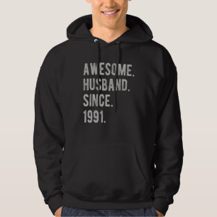 31a Bröllop-årsdagen för hans Fantastisk Make S Hoodie
