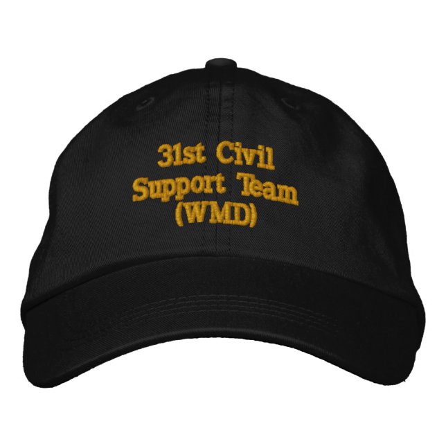31a Civil Support Team (WMD) Broderad Keps (Framsida)