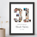 31a födelsedag nummer 31 Anpassningsbar Fotokollag Poster<br><div class="desc">Fira 31ans födelsedag med det här personligen 31 fotokollage poster. Anpassadets gåva är också perfekt för bröllop-årsdagen. Det är ett underbart sätt att visning värdefulla minnen från ditt bröllop och gifta liv. Poster innehåller en samling foton som fångar in dessa speciella ögonblick och kan anpassas med namn, födelsedatum eller årsdatum....</div>