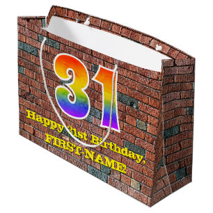 31a Födelsedag: Roligt, Graffiti-Inspired Rainbow