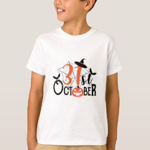 31a Oktober Halloween Firande T Shirt