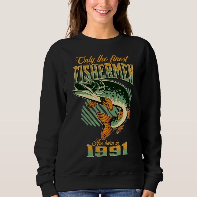 31an för fiskets födelsedag är född 1991 t shirt (Framsida)