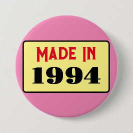 31ans Födelsedagsfest, född 1994, 31 stift Knapp