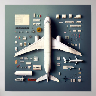 320 Flygplanets spridning nr 1 Poster