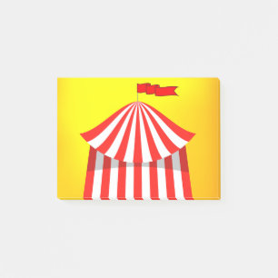 3214Circus Tält Post-it Block