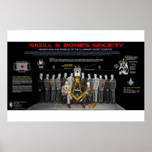 322 Skull och ben Poster