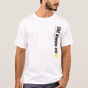 323-2 gör det 2nd Dan svartbältet Tae Kwon T-shirt
