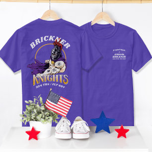 324 Knight Luft Force Basic Training Studenten T Shirt