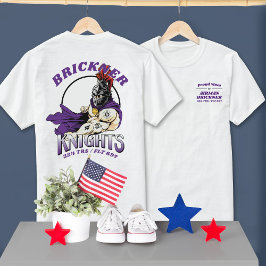 324 Knight Luft Force BMT Studenten LIGHT Färg T Shirt