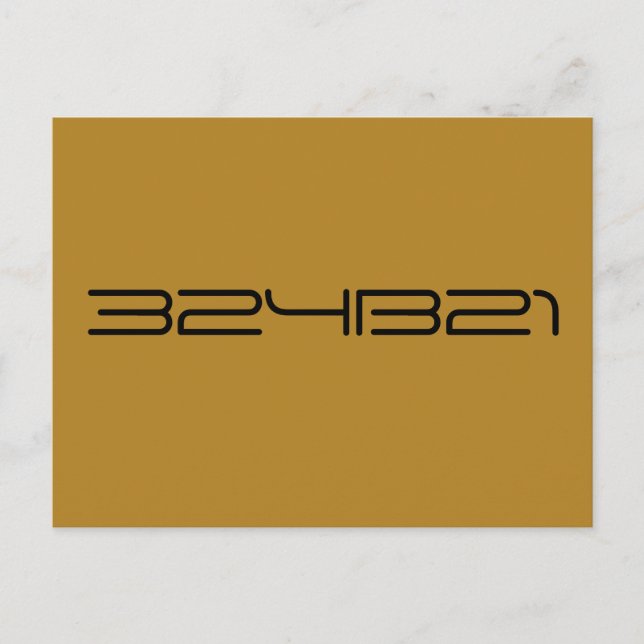 324B21 Cosima-nummer Orphan Black Vykort (Framsida)