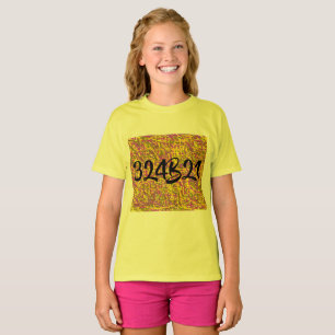 324B21 Cosimas numrerar föräldralössvart T Shirt