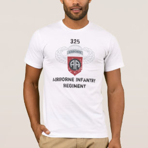 325. LUFTA 82nd luftburna uppdelning Tee Shirt