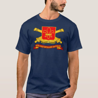 327:e fältartilleribataljonens DUI med Br-band X T Shirt