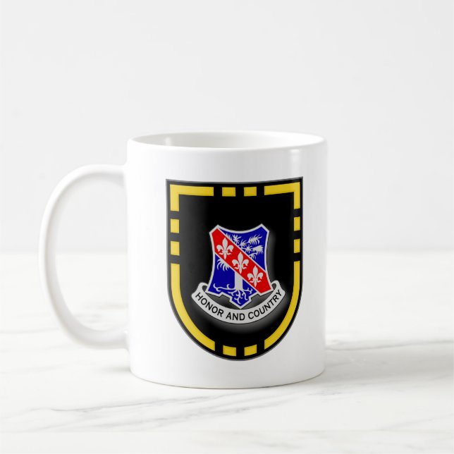 327. Infanterit Regiment - den pråliga muggen för Kaffemugg (Vänster)